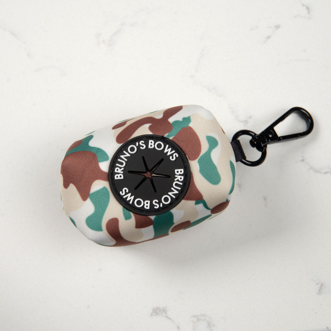 Camo Poop Bag Holder