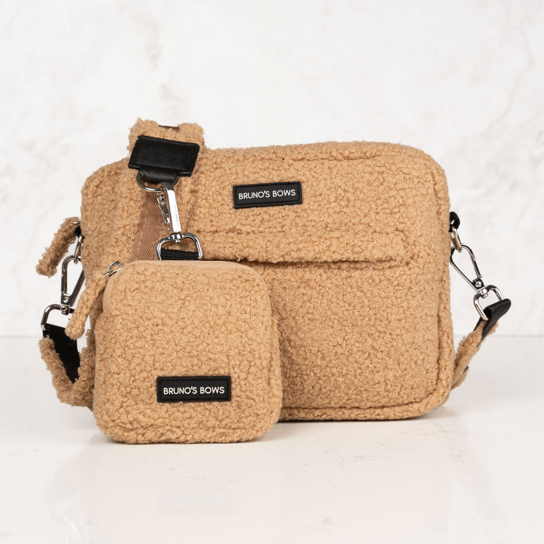 Teddy Brown Dog Walking Bag