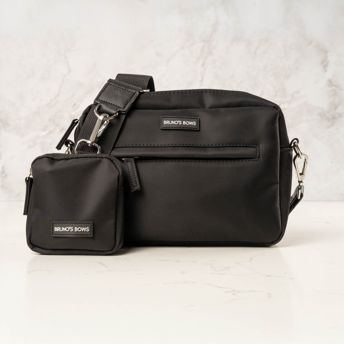 Black Dog Walking Bag