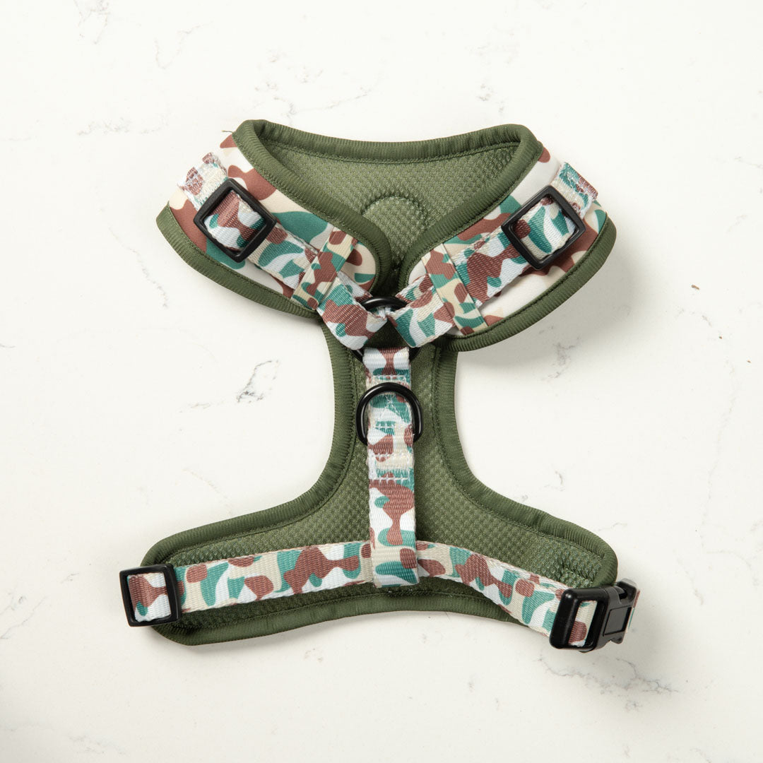 Camo Dog Harness