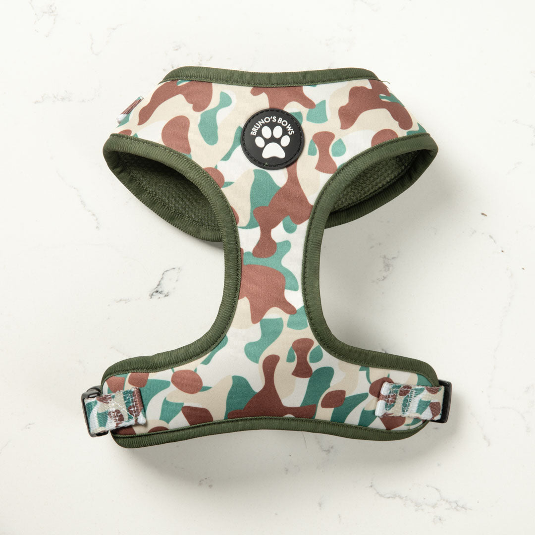 Camo Dog Harness