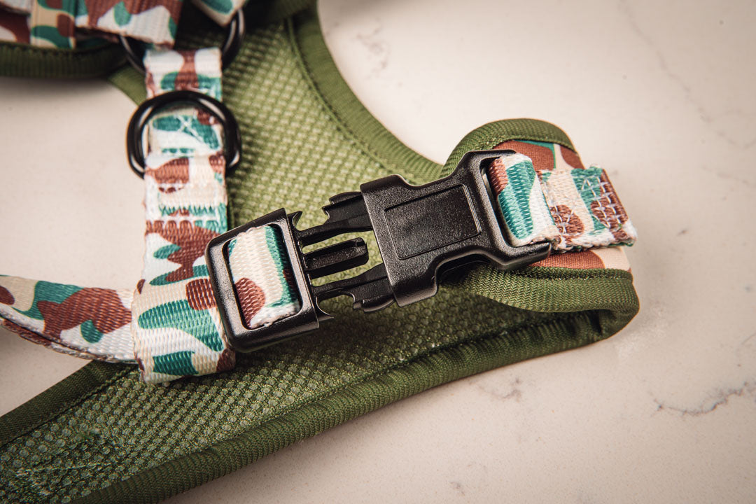 Camo Dog Harness