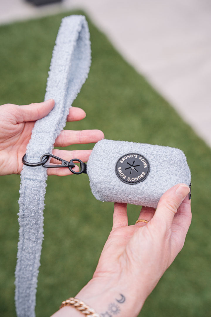 Teddy Blue Bag Holder