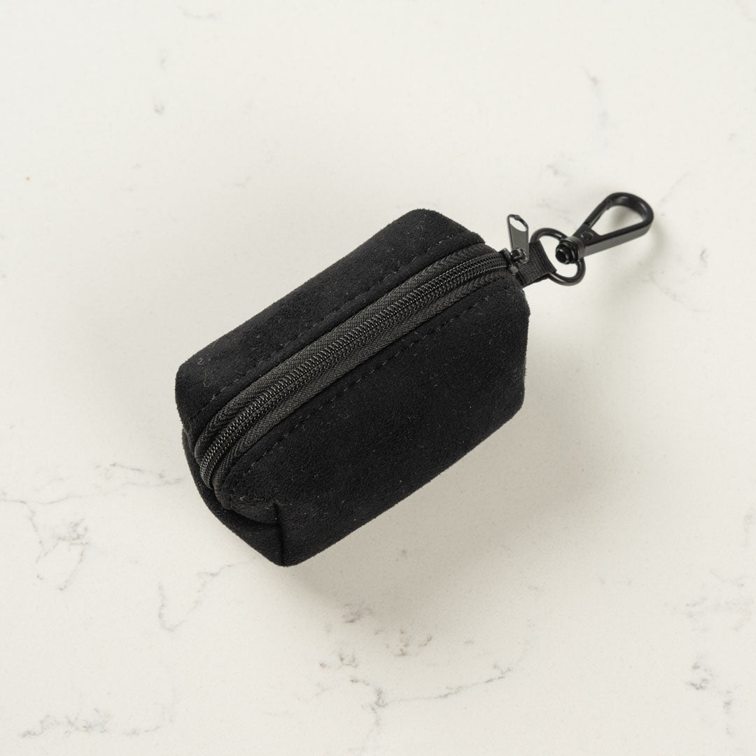 Black Velvet Bag Holder