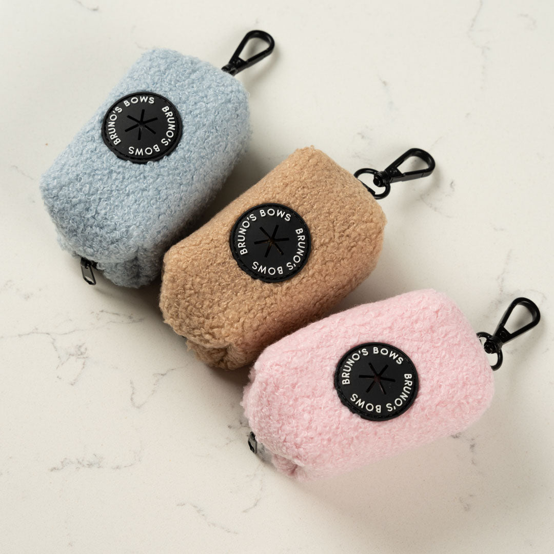 Teddy Blue Bag Holder