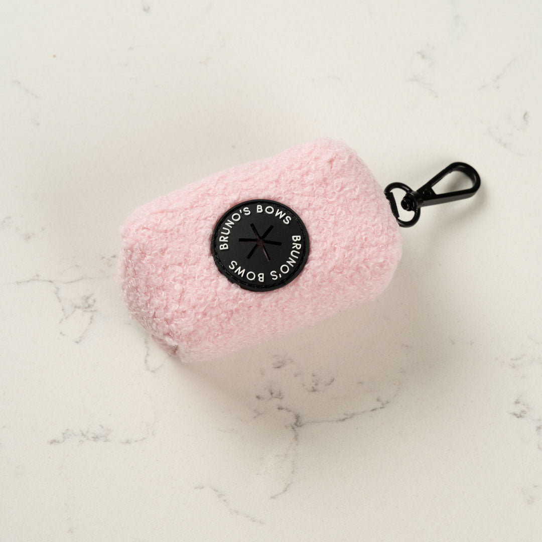 Teddy Pink Bag Holder