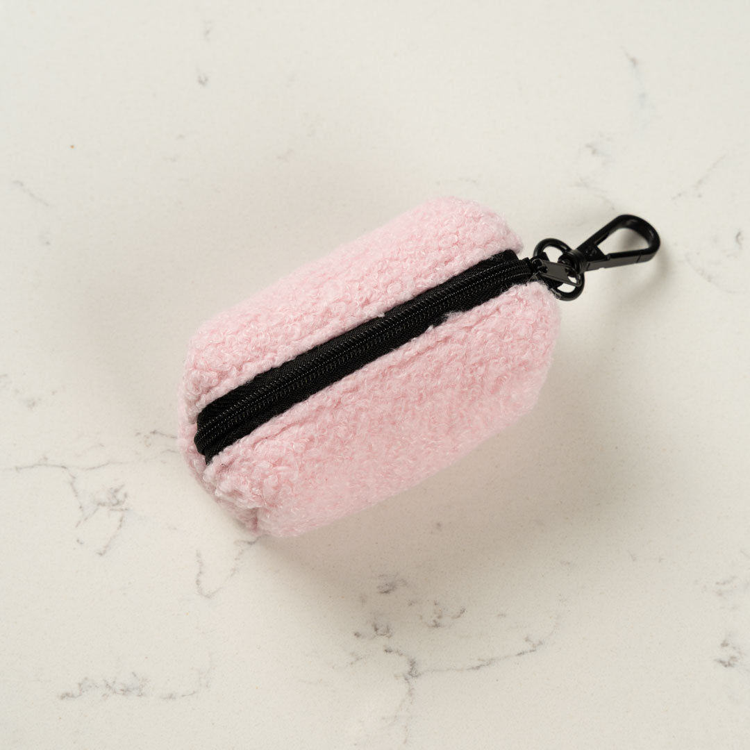 Teddy Pink Bag Holder