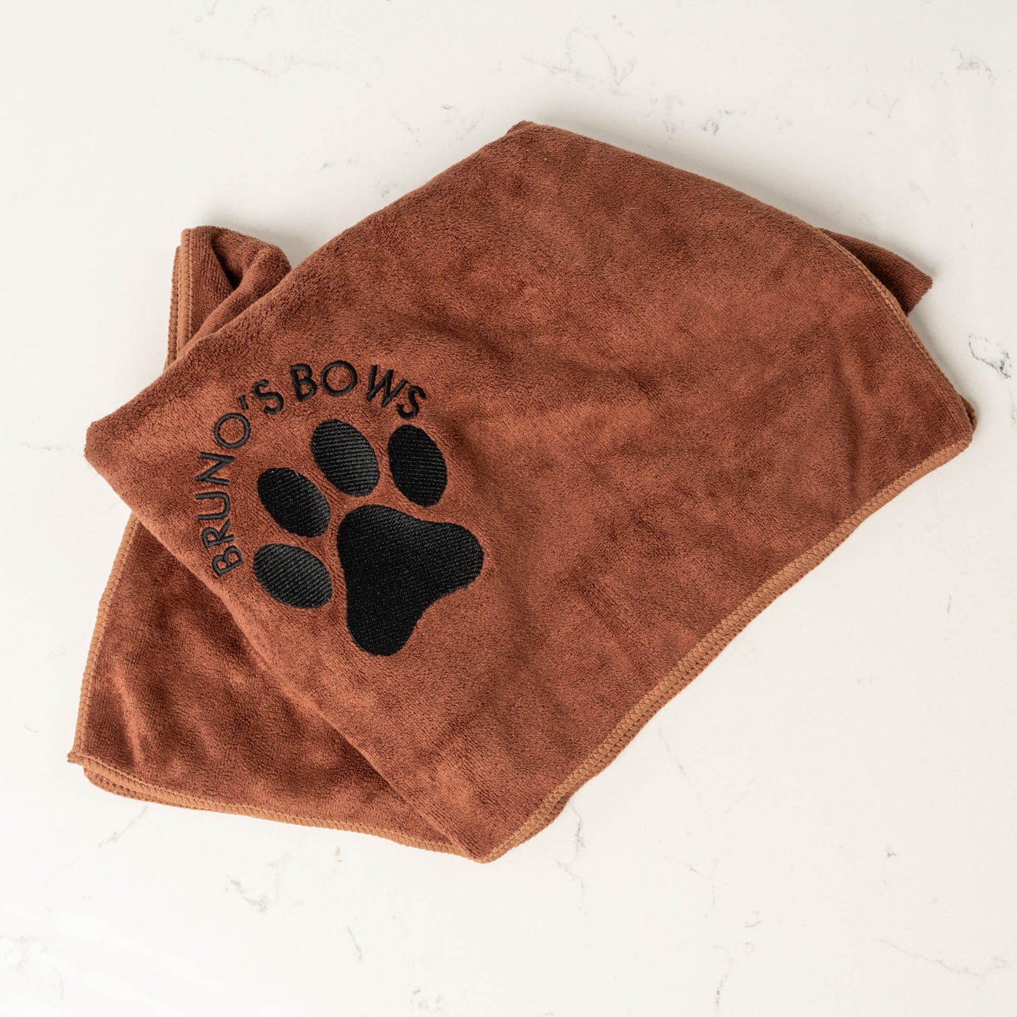 Bruno’s Bows Signature Dog Towel