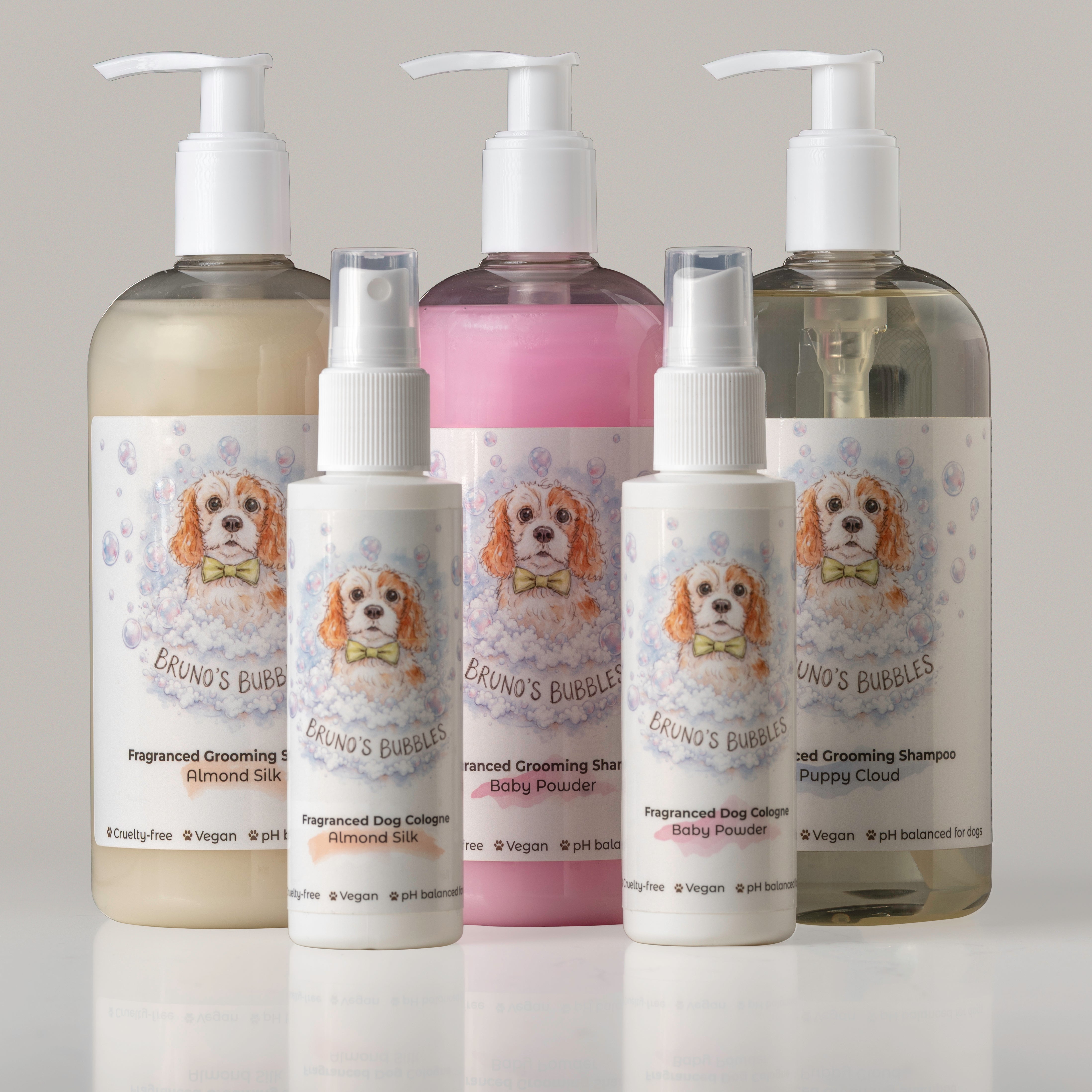 Bruno's Bubbles Grooming Range