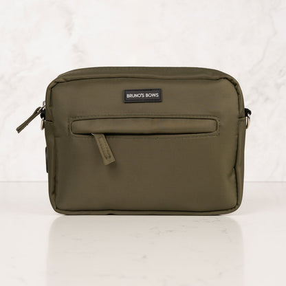 Khaki Green Dog Walking Bag