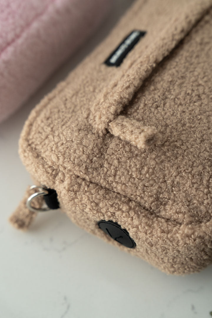 Teddy Brown Dog Walking Bag