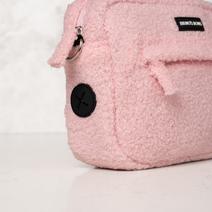 Teddy Pink Dog Walking Bag