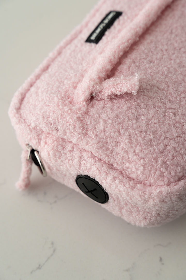 Teddy Pink Dog Walking Bag