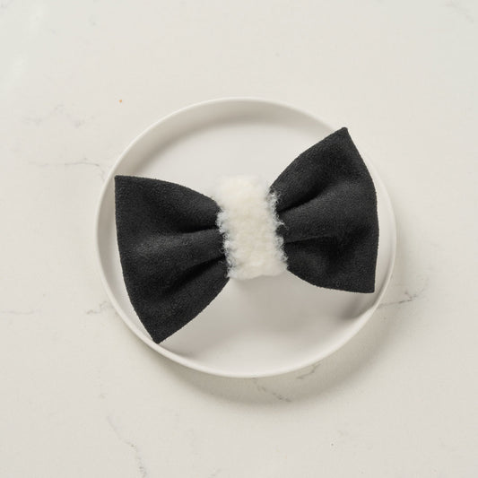 Black Velvet Bowtie