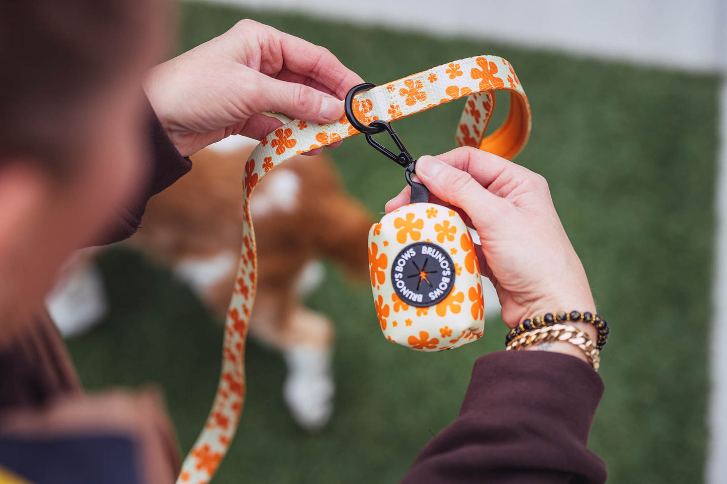 Fleur Poop Bag Holder