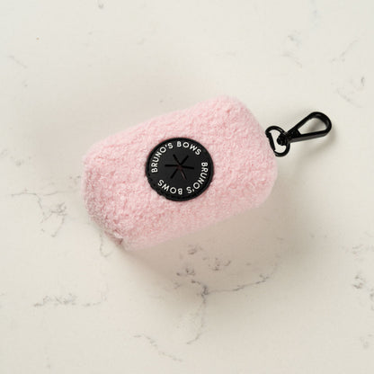 Teddy Pink Bag Holder