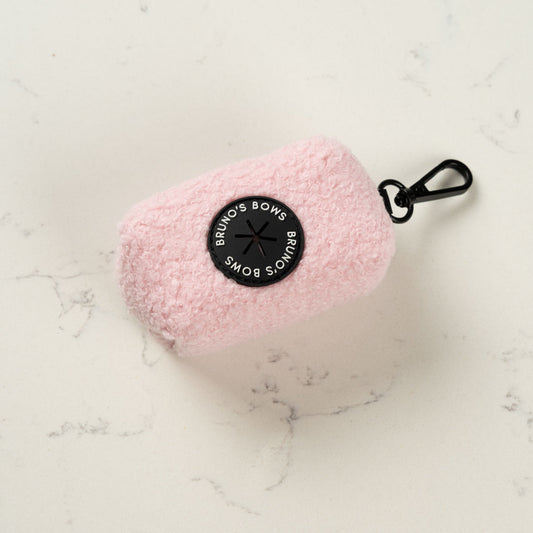Teddy Pink Bag Holder
