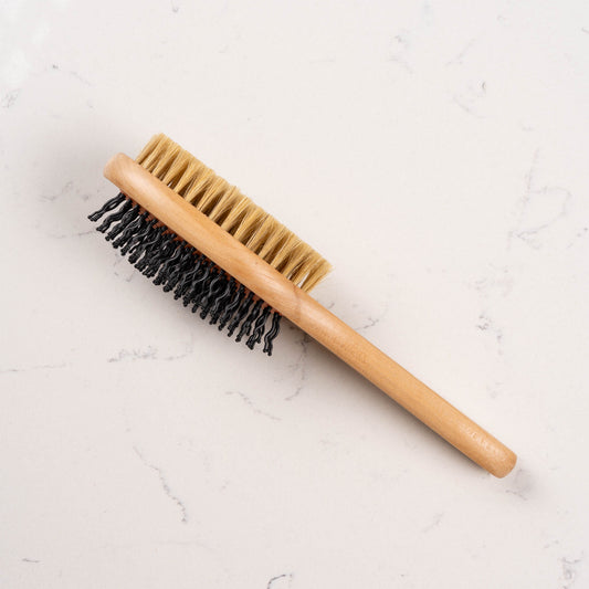 Bruno’s Bows 2-in-1 Wooden Grooming Brush