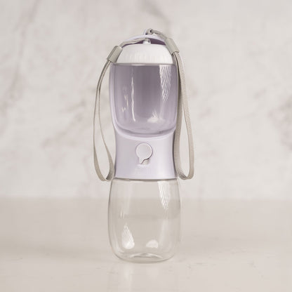Pet Water Bottle - 300ml water and 100g food